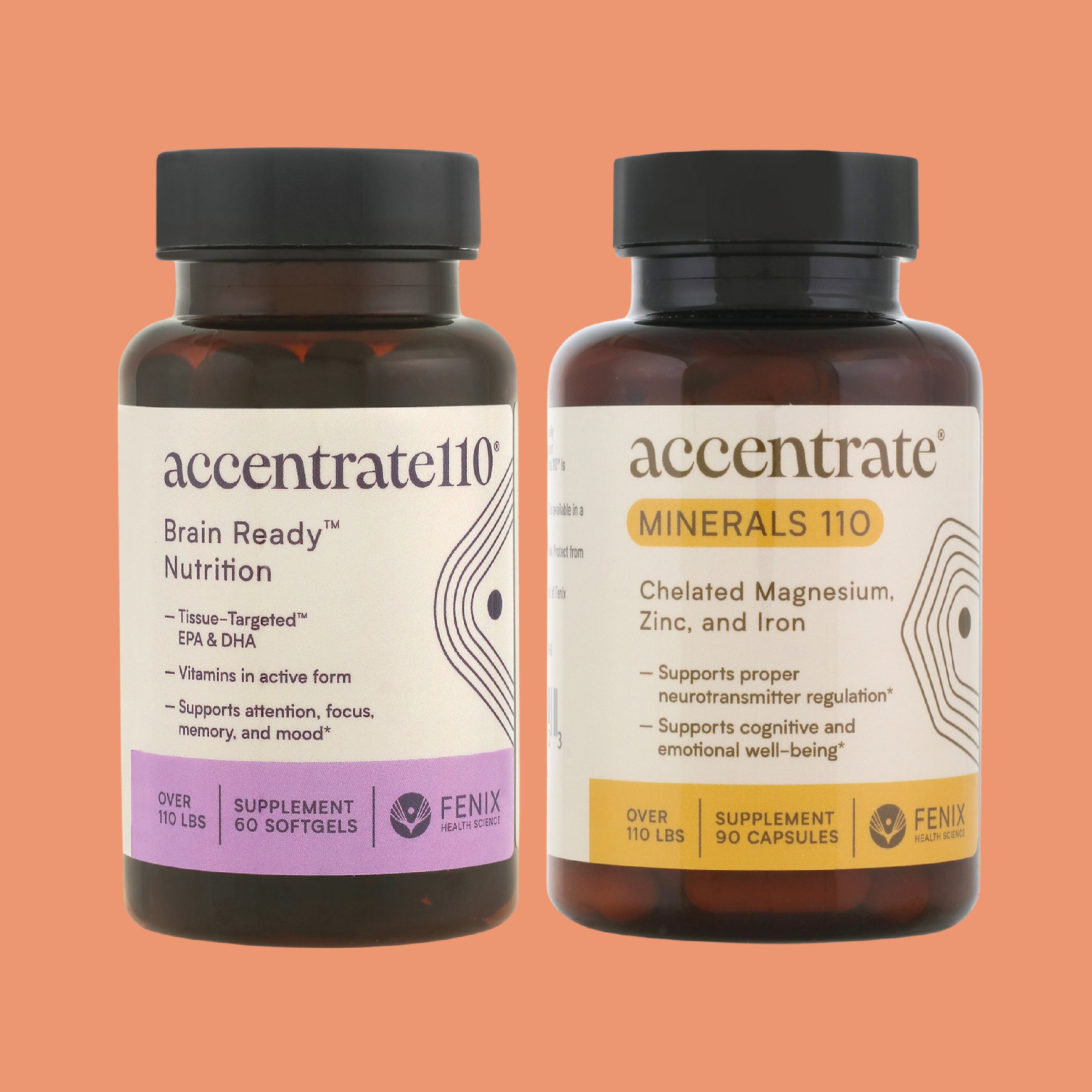 Supports ADHD, Focus, Memory, Mood For Teens & Adults Over 110 LBS