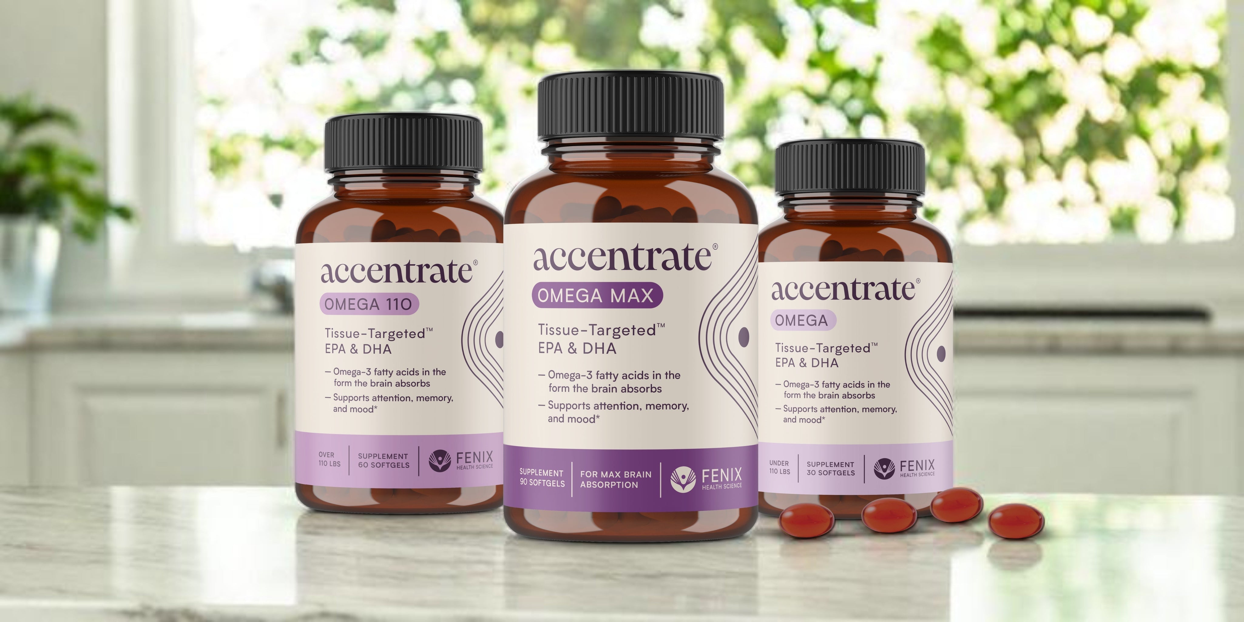 Accentrate Omega Collection with LYSOVETA