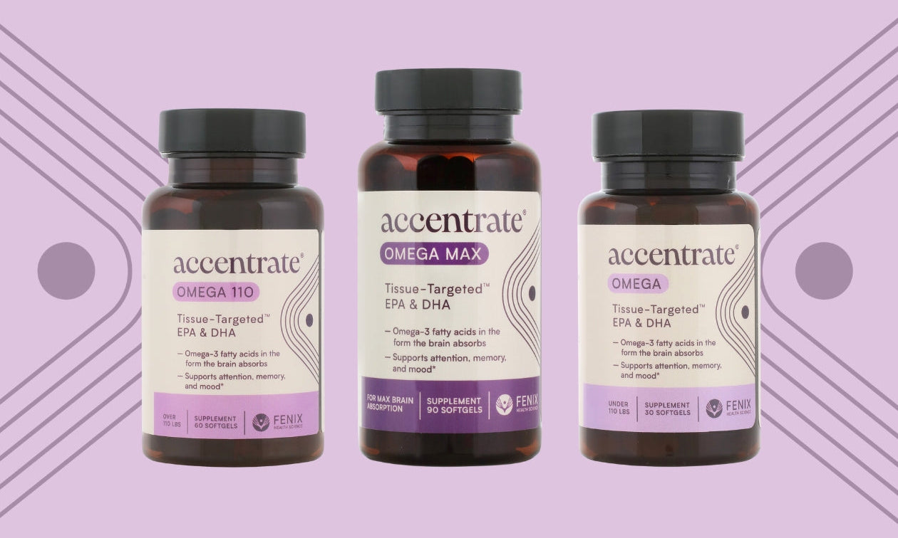 Accentrate Omega Product Collection