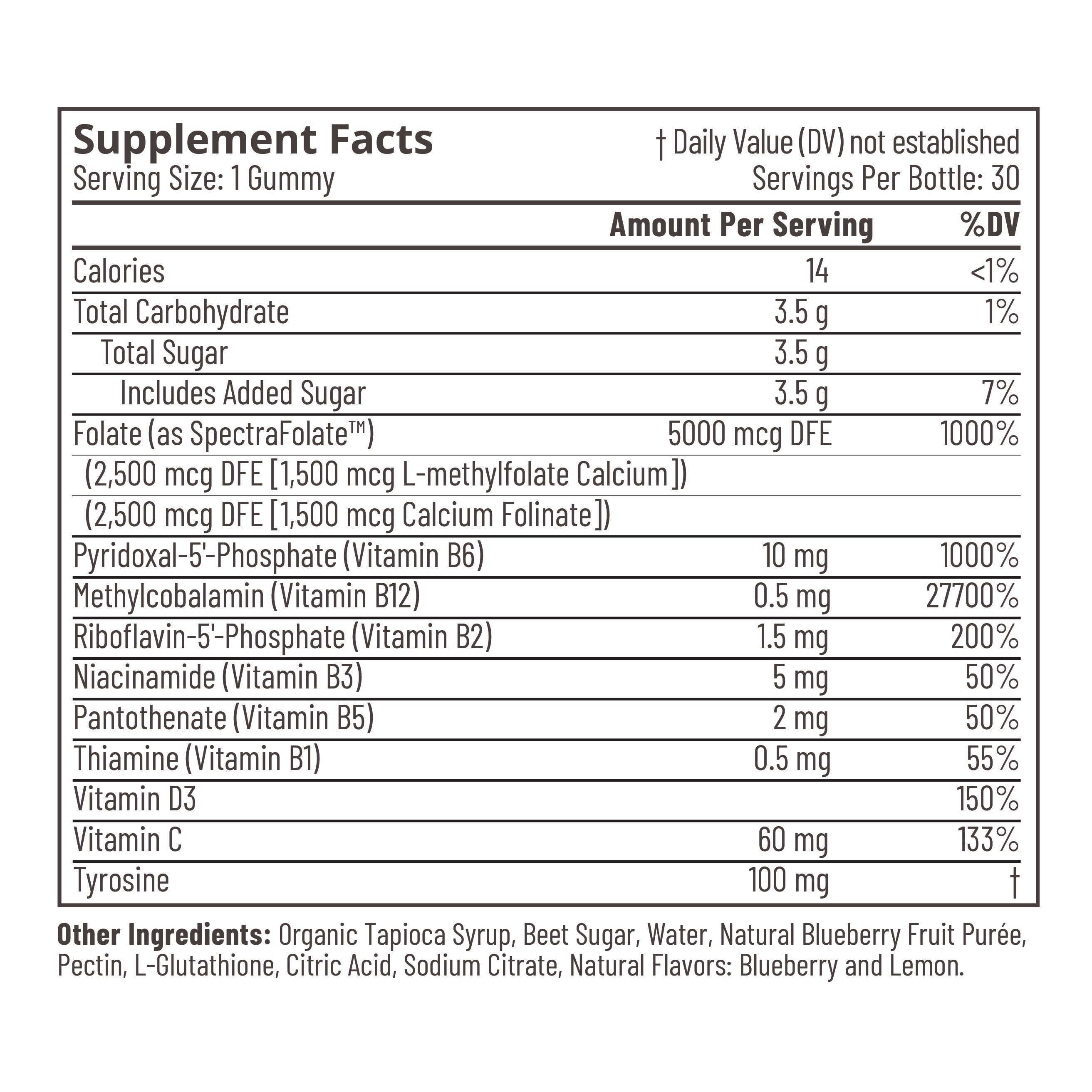 Accentrate® Neuro Gummy Neuro Fenix Health Science