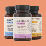 Accentrate® Omega 110, Neuro 110 Capsules, and Minerals 110 Bundle Bundle Fenix Health Science 1 Month Supply