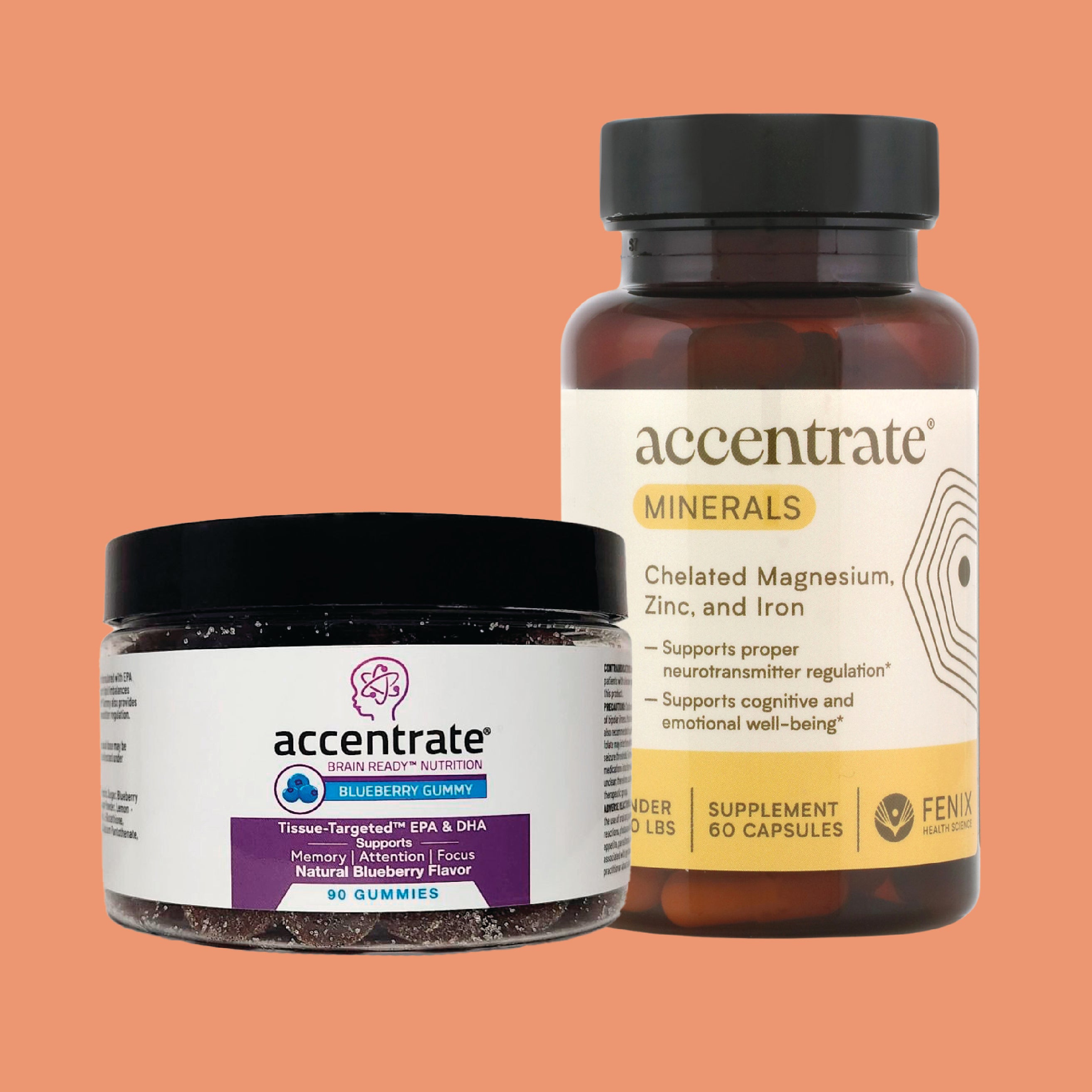 Accentrate® Gummy & Minerals Bundle Bundle Fenix Health Science