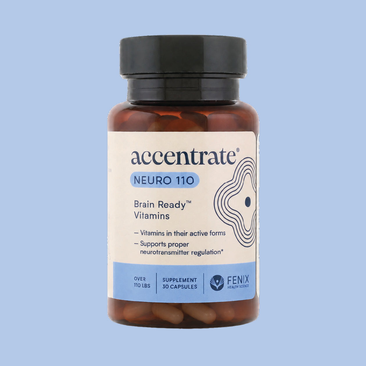 Accentrate® Neuro 110 Capsules Neuro Fenix Health Science 1 Month Supply