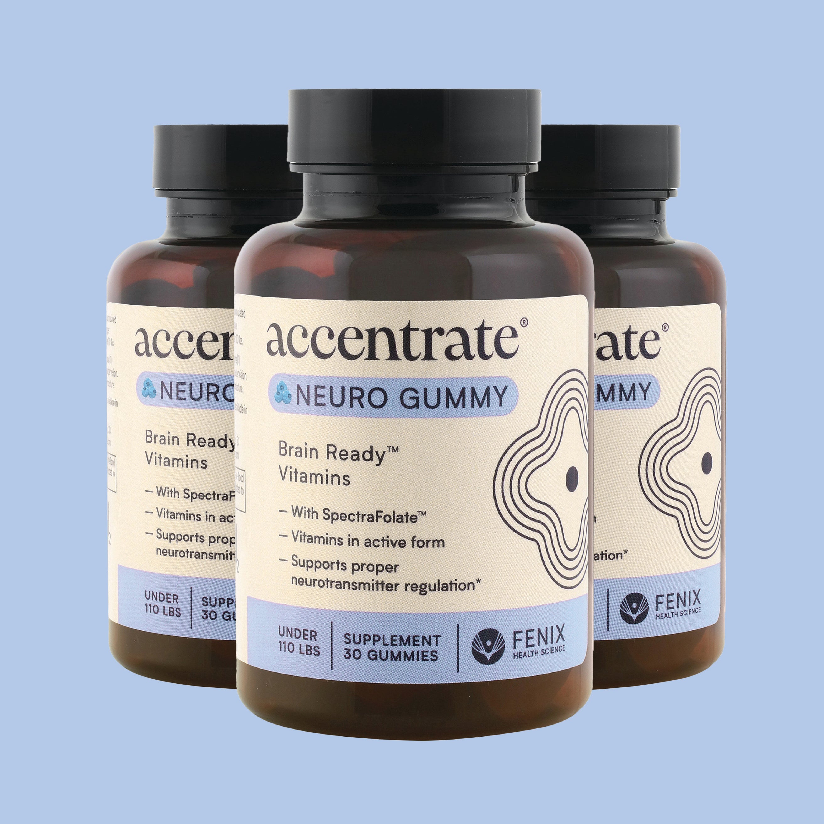 Accentrate® Neuro Gummy Neuro Fenix Health Science 3 Month Supply